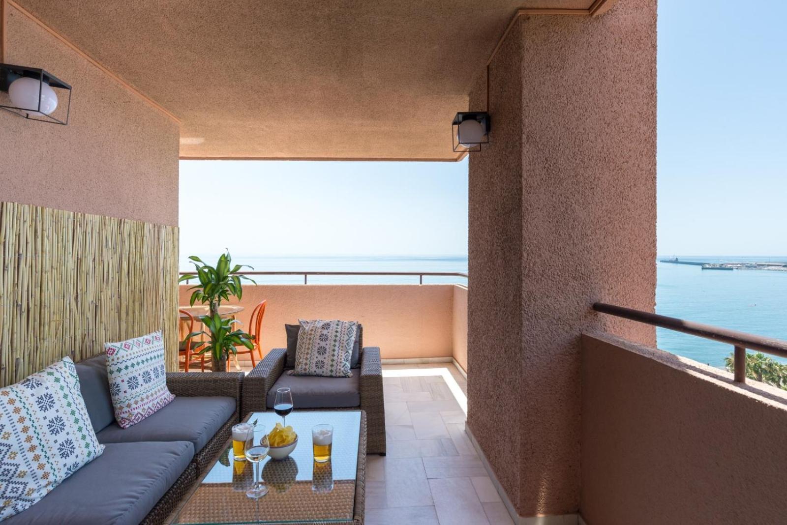 Mg - Best Ocean Views In Malaga With Parking Included Exteriör bild